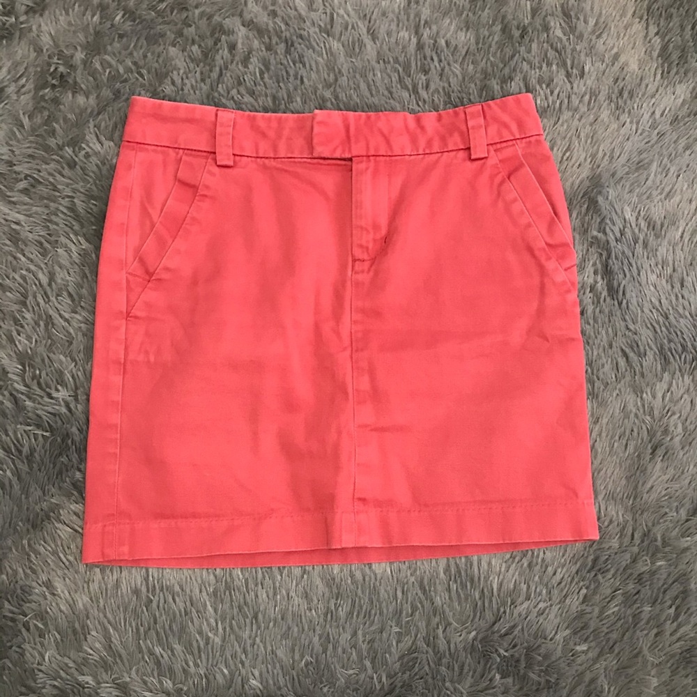 TOMMY HILFIGER coral/pink casual skirt pockets
